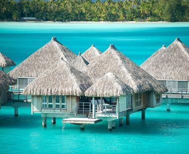 Houses on Stilts at The St. Regis Bora Bora