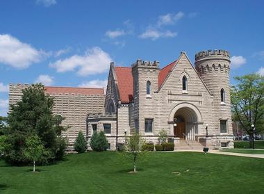 Brumback Library Castle