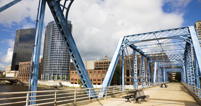 Bridge in Grand Rapids