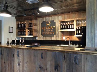 Hearst Ranch Winery Tasting Room at Sebastian's