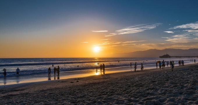 Santa Monica sunset