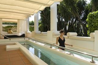 Outdoor Spa Pool at Capri Palace