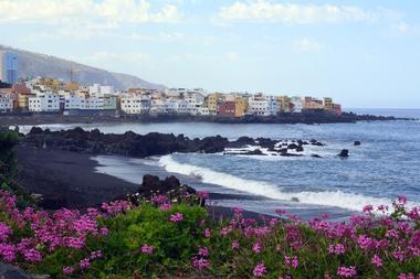 Best Black Sand Beaches in the World: Playa Jardín, Canary Islands