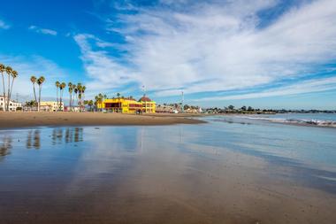 Santa Cruz Beach, California